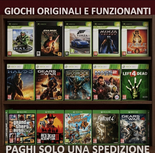 Giochi scelta originali xbox - giochi,